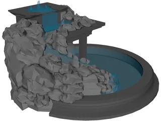 Fountain 3D Model