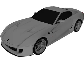 Ferrari 599 GTB Fiorano  3D Model