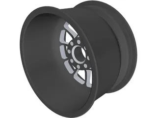 OZ Racing Wheel Centerlock 13x8 3D Model