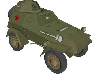 BA-64 3D Model