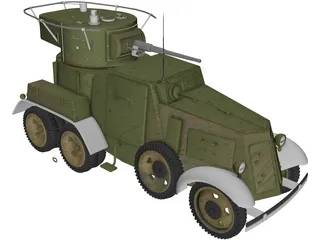 BA-6 3D Model