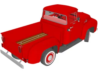 Ford F-100 (1956) 3D Model