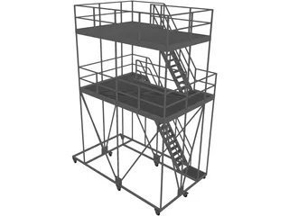 Scaffold 3D Model