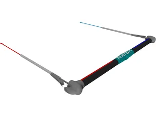 Naish Kitesurf Kite Bar 2002 3D Model