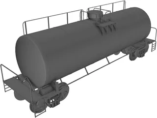 Tanker 3D Model