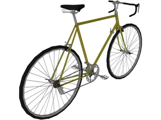 Road Bike 3D Model