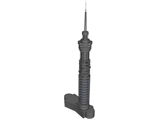 Telecom Tower 3D Model