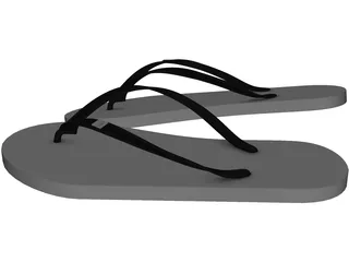 Flipflops 3D Model