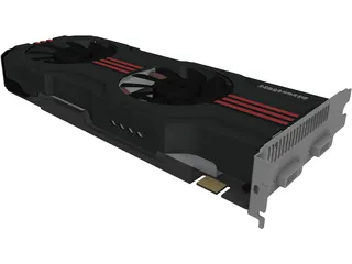 Nvidia GeForce GTX 560Ti 3D Model