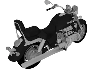 Honda Valkyrie F6C 3D Model