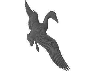 Canadian Goose 3D Model