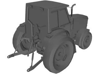 Tractor 3D Model