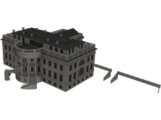 White House 3D Model