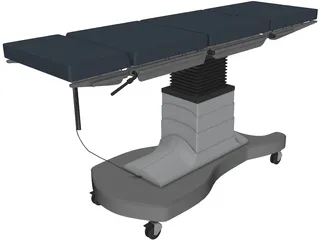 Surgical Table 3D Model