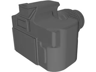 Nikon D5200 3D Model