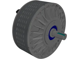 Lynch 170 Motor 3D Model