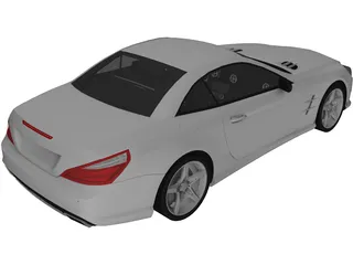 Mercedes-Benz SL500 3D Model