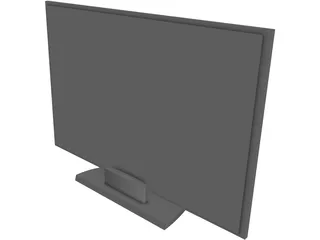 Panasonic Flat TV 3D Model