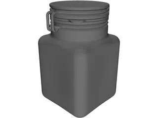 Weck Jar 3D Model