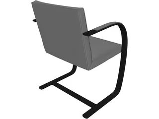 Brno Chair 3D Model