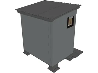 Street WC 3D Model