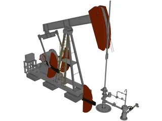 Oil Pump 3D Model