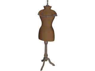 Mannequin 3D Model