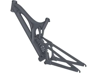 Santa Cruz V10 Frame 3D Model