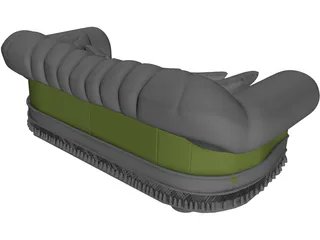 Sofa Jumbo Style 3D Model