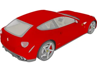 Ferrari FF 3D Model