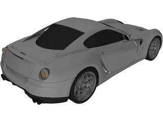 Ferrari 599 GTB Fiorano (2006) 3D Model