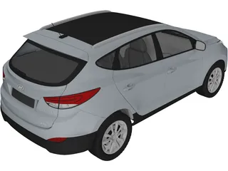 Hyundai ix35 (2011) 3D Model