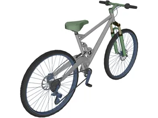 Mountain Bike 3D Model