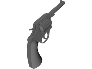 Smith&Wesson Police Model 1917 3D Model