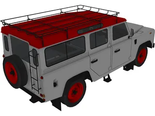 Land Rover Defender 110 3D Model