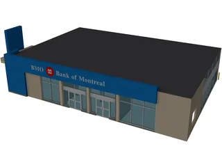 BMO Bank 3D Model