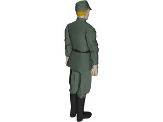 Star Wars Imperial Officer 3D Model