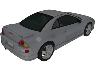 Mitsubishi Eclipse (2003) 3D Model