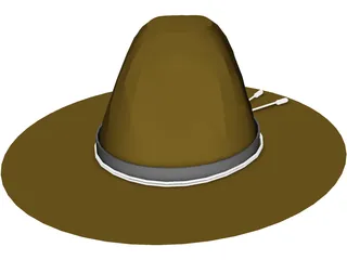 Trooper Hat 3D Model