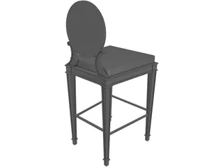 Barstool 3D Model