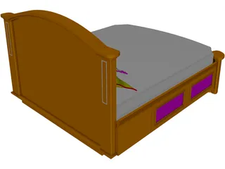 Bed Master Berth 3D Model