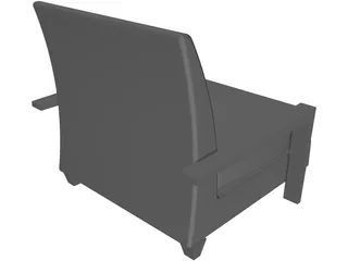 Chair Lobby 3D Model