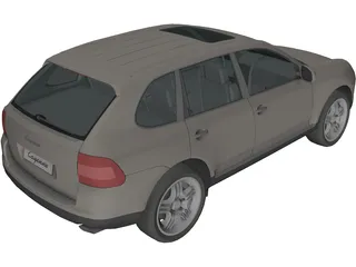 Porsche Cayenne S 3D Model