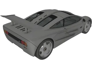 McLaren F1 3D Model