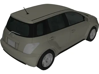 Scion xA / Toyota Ist (2001) 3D Model
