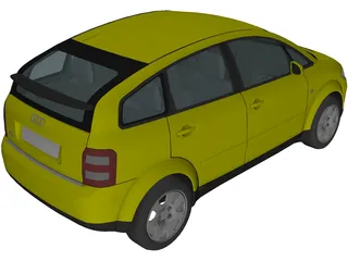 Audi A2 (2002) 3D Model