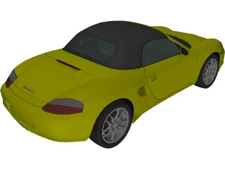 Porsche Boxster S (2002) 3D Model