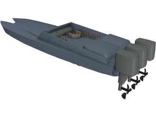 Offshore Cat 3D Model