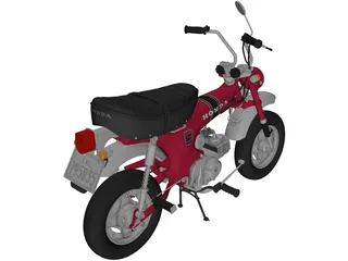 Honda DAX 3D Model