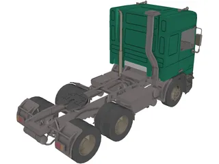 Man Truck 3D Model